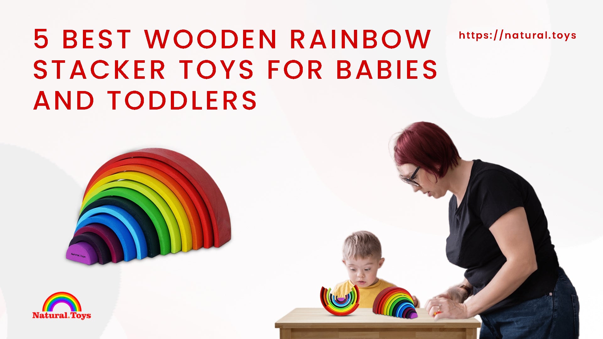 5 Best Wooden Rainbow Stacker Toys for Babies and Toddlers Enhance