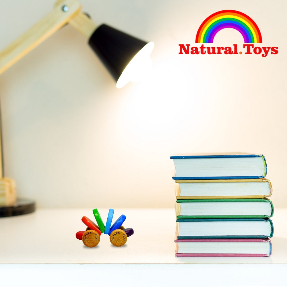 Natural Toys Amazing Wooden Push Pull Toy Car | Award Winning Toy