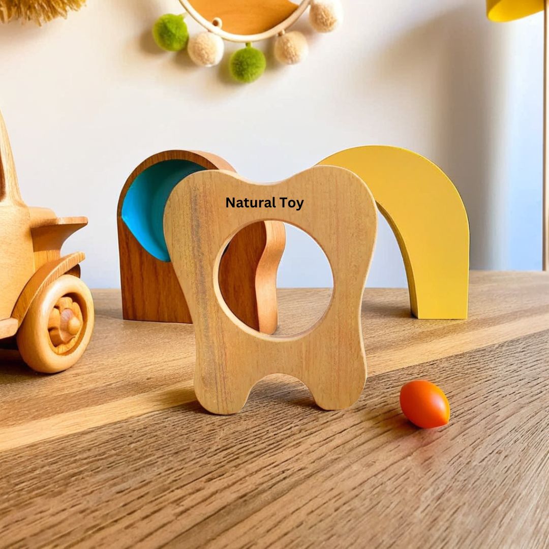 Buy Natural.Toys Neem Wood Teether Combo For Infant Shape Tooth Teethers Baby Teethers Set