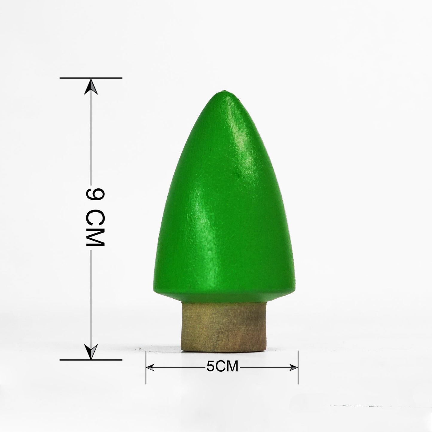 Buy Wooden Tree Set of 8 Trees Natural Pretend Toy | Natural Toys