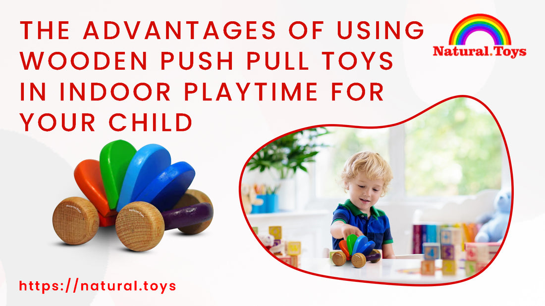 The Advantages of Using Wooden Push Pull Toys in Indoor Playtime for Your Child