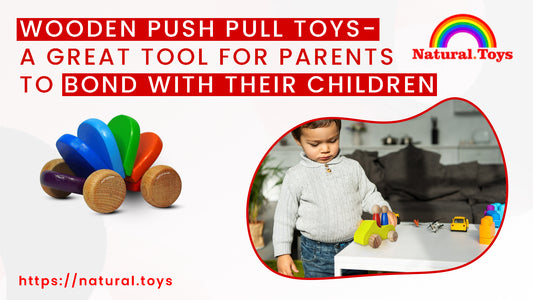 Wooden Push Pull Toys: A Great Tool for Parents to Bond with Their Children