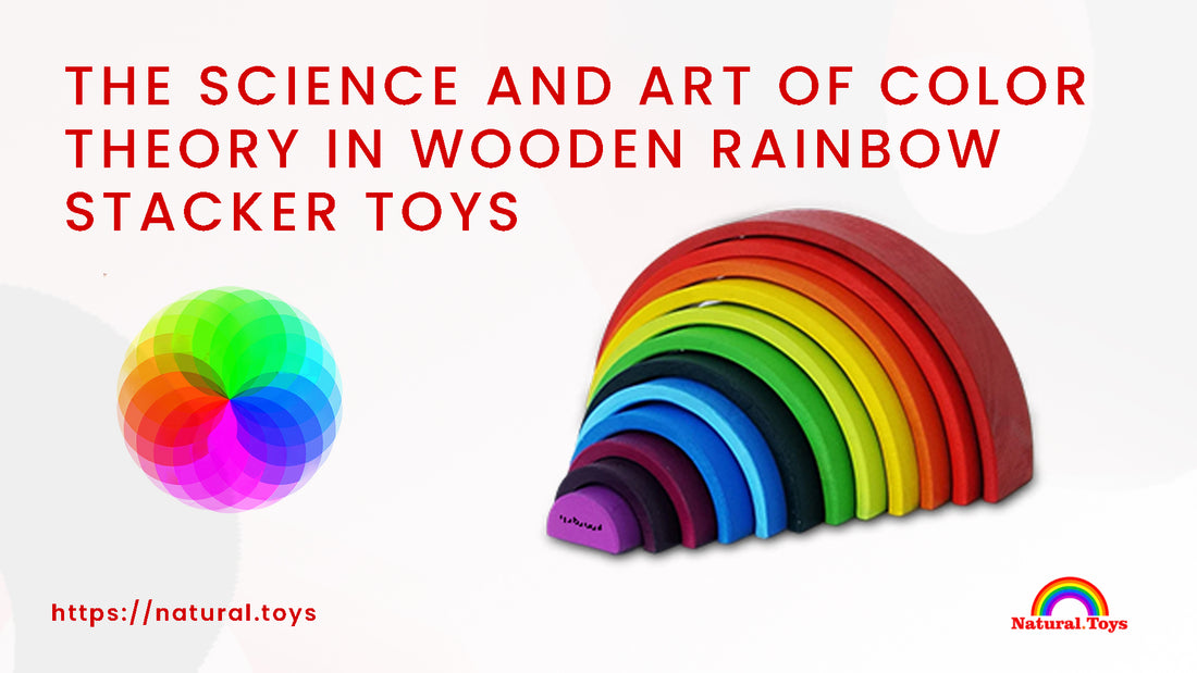 The Science and Art of Color Theory in Wooden Rainbow Stacker Toys