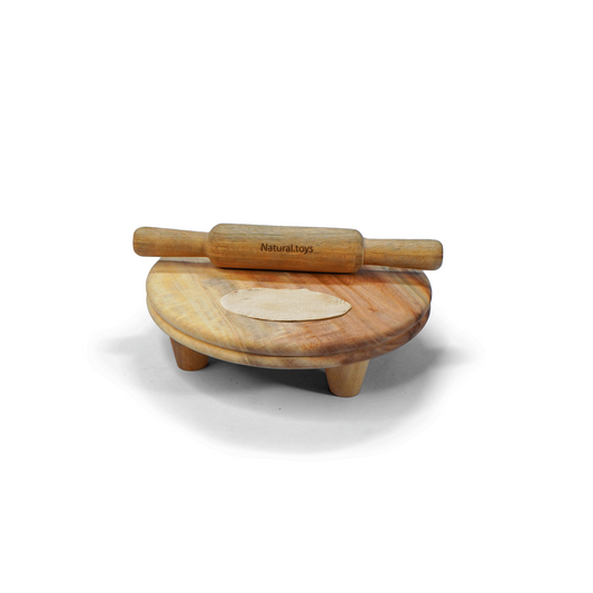 Buy Wooden Chakla Belan Rolling Pushing Toy | Natural Toys