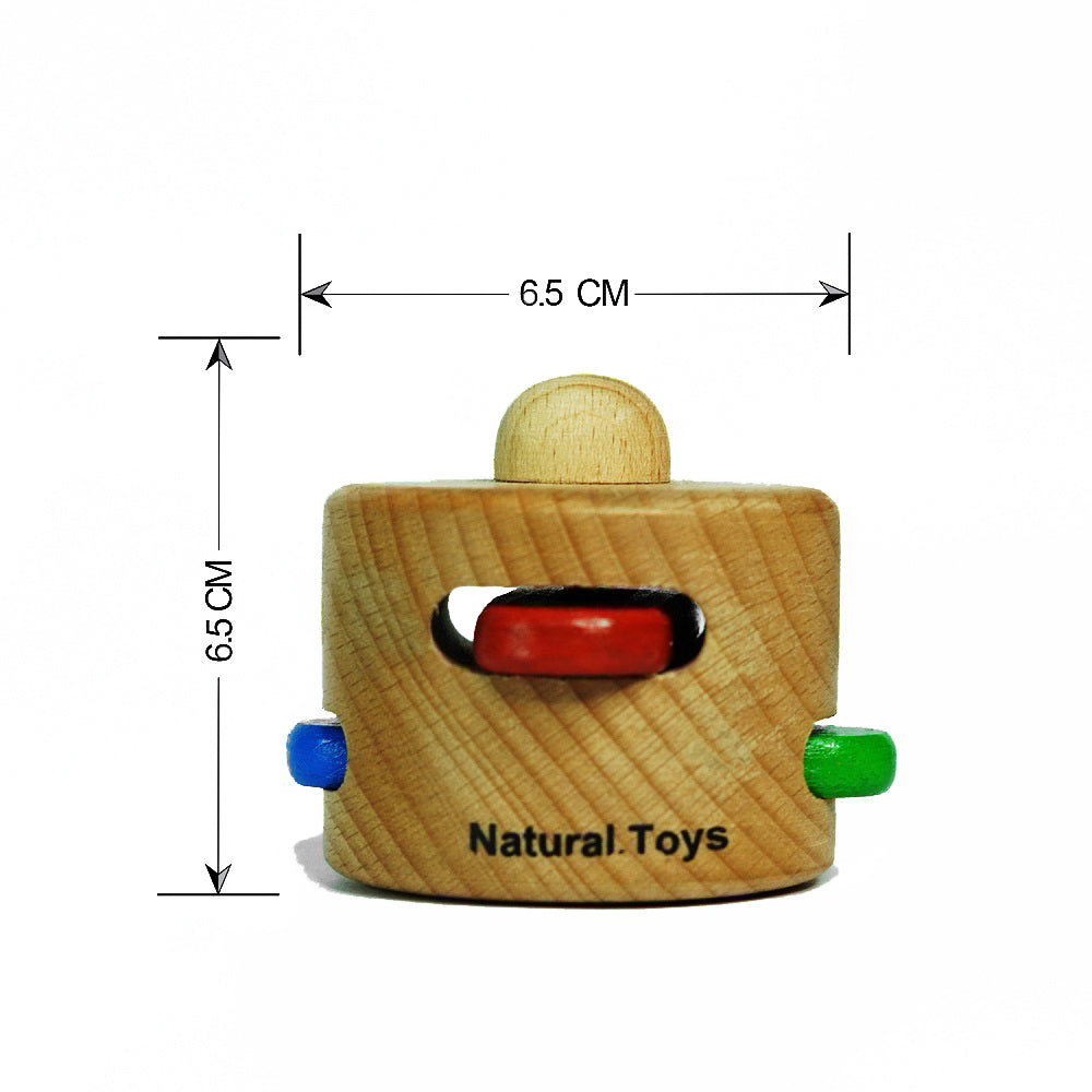 Natural Toy Wooden Peek A Boo Toy