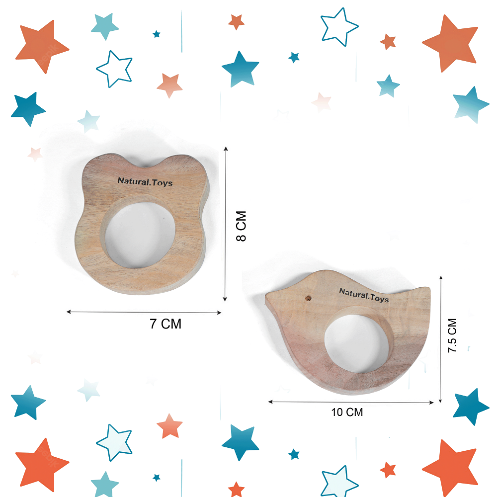 Wooden Bird Teether