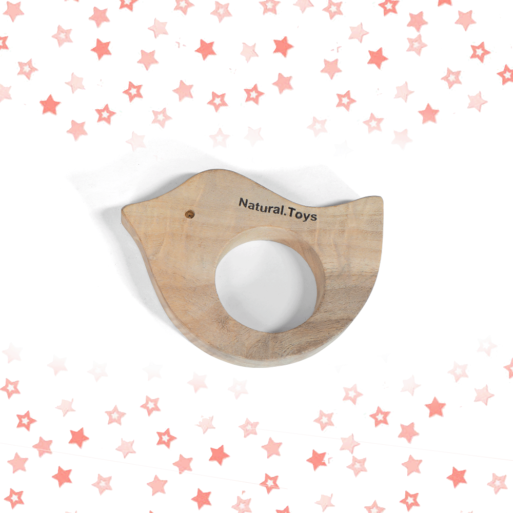 Buy Wooden Beer and Mouse Teether | Natural Toys